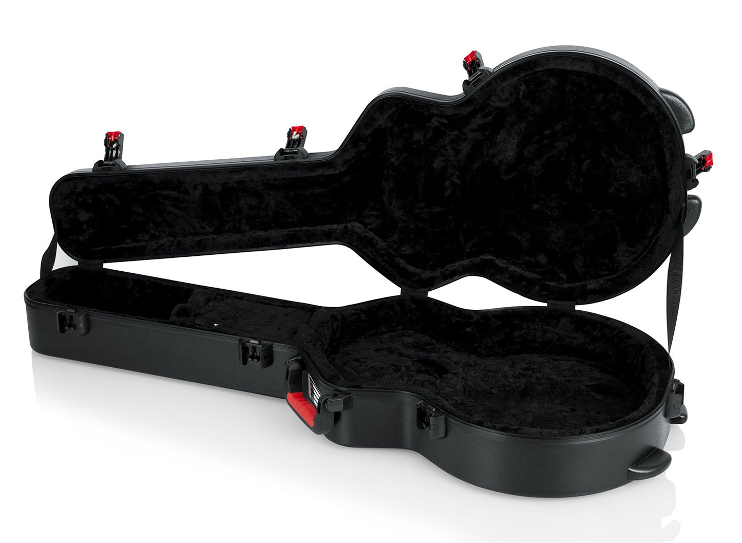 Gator Cases Molded Flight Case for 335 Semi-Hollow Electric Guitars with TSA Approved Locking Latch; (GTSA-GTR335)