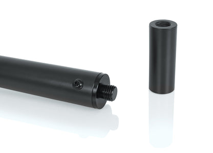 Gator Frameworks ID series Speaker Subwoofer Stand with Lift Assist. Fits Standard Sub Pole Mount with Adapter for M20 Threaded Mounts; 37"/57" Min/Max Height (GFW-ID-SPKR-SP)