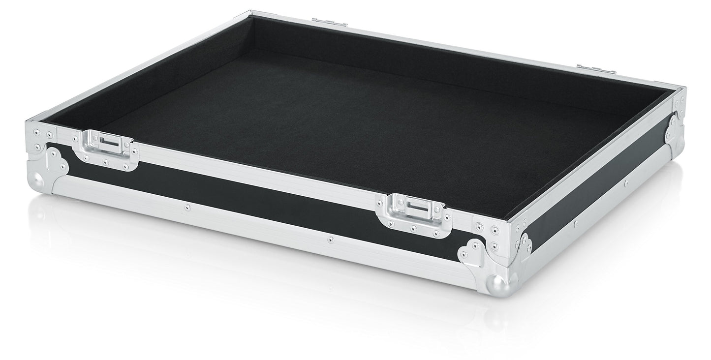 Gator Cases ATA Style Mixer Road Case with Fully Adjustable Interior and Stackable Ball Corners; 20" x 25" x 8" (G-TOUR 20X25)