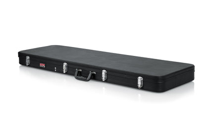 Gator Cases Hard-Shell Wood Case for Electric Bass Guitars; Fits Fender Precision/Jazz Bass, & More (GWE-BASS)