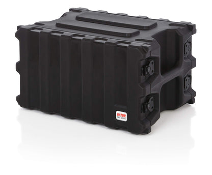Gator Cases Pro Series Rotationally Molded 6U Rack Case with Shallow 13" Depth; Made in USA (G-PRO-6U-13)