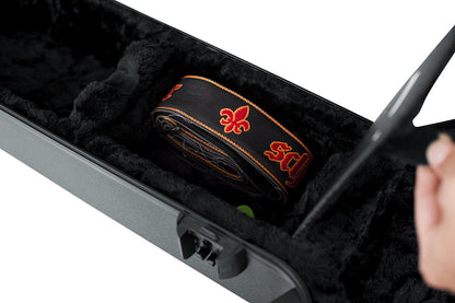 Gator Cases Molded Flight Case for 335 Semi-Hollow Electric Guitars with TSA Approved Locking Latch; (GTSA-GTR335)