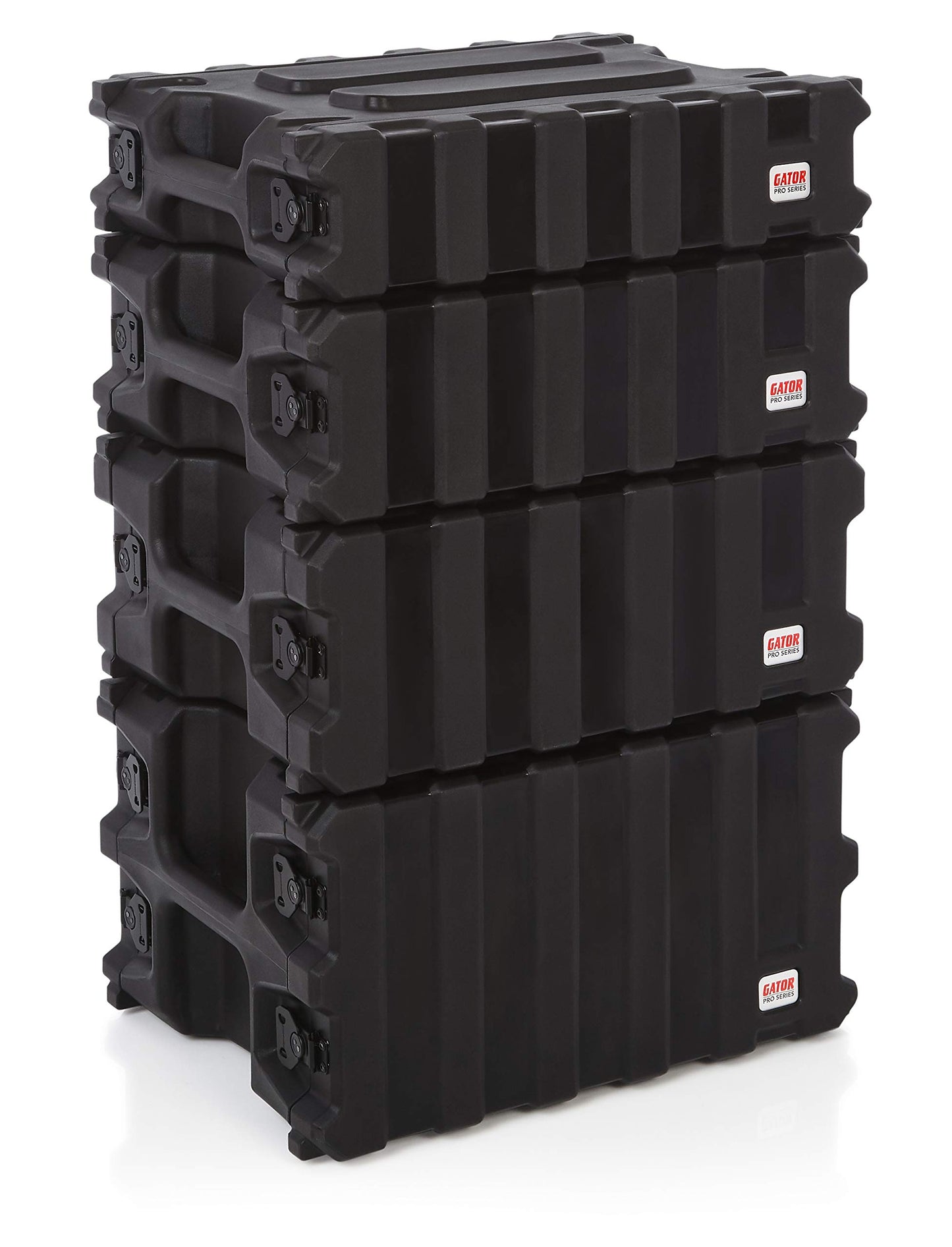 Gator Cases Pro Series Rotationally Molded 6U Rack Case with Shallow 13" Depth; Made in USA (G-PRO-6U-13)