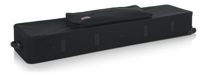 Gator Cases Lightweight Rolling Keyboard Case for Slim Extra Long 88 Note Keyboards and Electric Pianos (GK-88 SLXL)