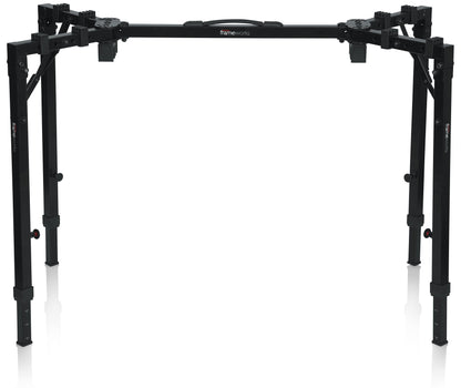 Gator Frameworks Adjustable T-Stand Folding Workstation or Keyboard Stand; Weight Capacity of 250lbs; (GFW-UTL-WS250)