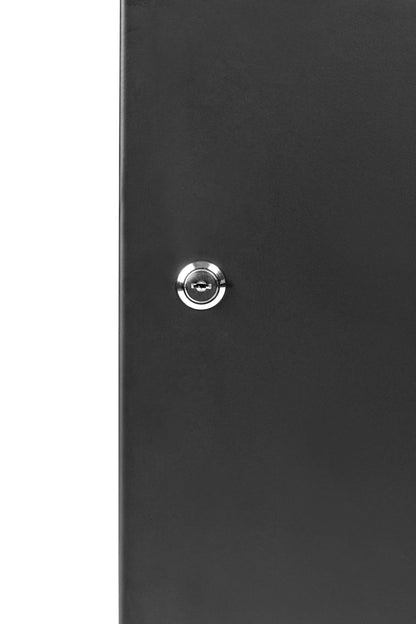 Gator Rackworks Sectional Wall Rack with Steel Door; 12U with 21" Rackable Depth (GRW2012508)