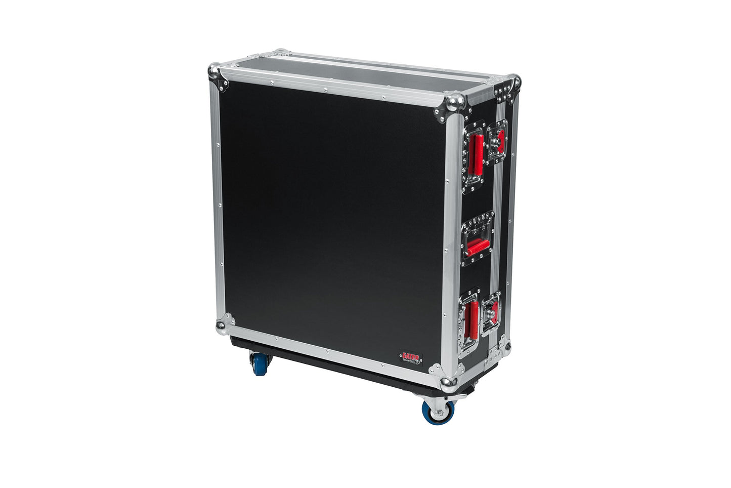 Gator Cases G-TOUR ATA Style Road Case - Custom Fit for Allen and Heath QU24 Mixer with Dog House and Heavy Duty 4" Casters; (G-TOURQU24)