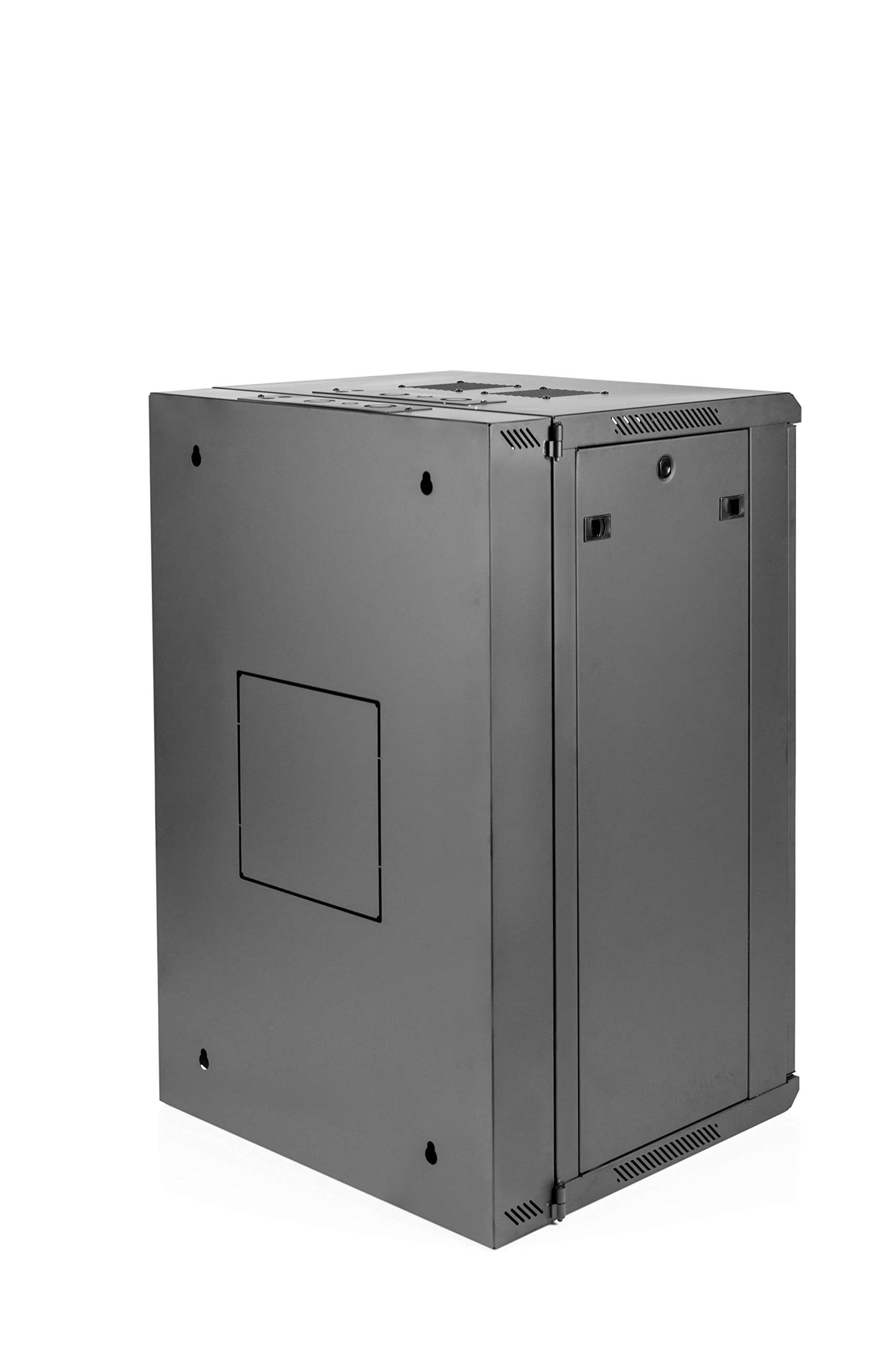 Gator Rackworks Sectional Wall Rack with Glass Door; 18U with 21" Rackable Depth (GRW2018509)