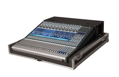 Gator Cases G-TOUR ATA Style Road Case - Custom Fit for Presonus Studio Live 24.4.2 Mixer with Dog House and Heavy Duty 4" Casters; (G-TOUR PRE242-DH)