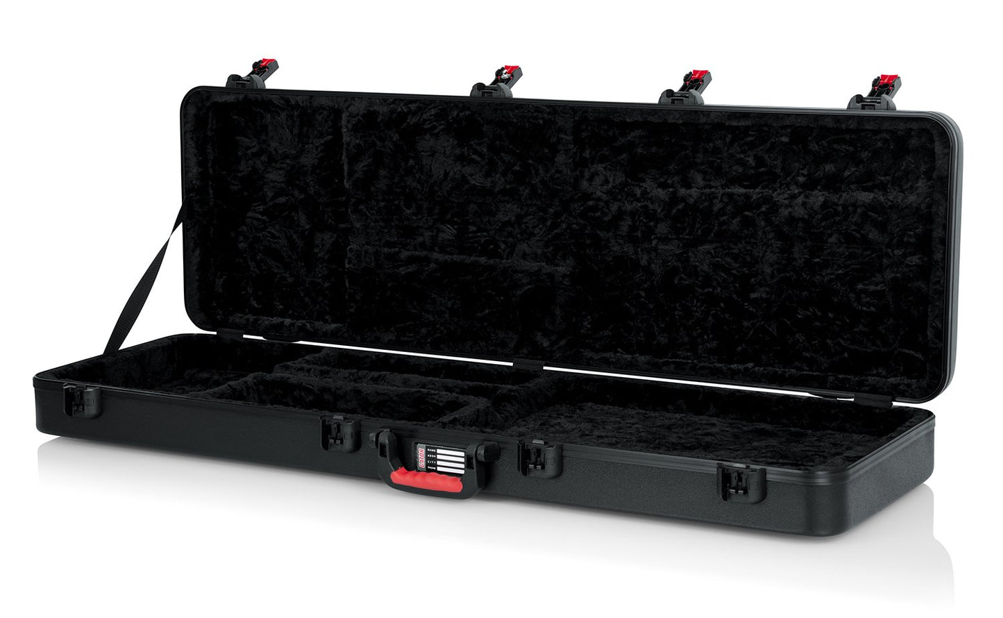 Gator Cases Molded Flight Case For Bass Guitar With TSA Approved Locking Latch (GTSA-GTRBASS)