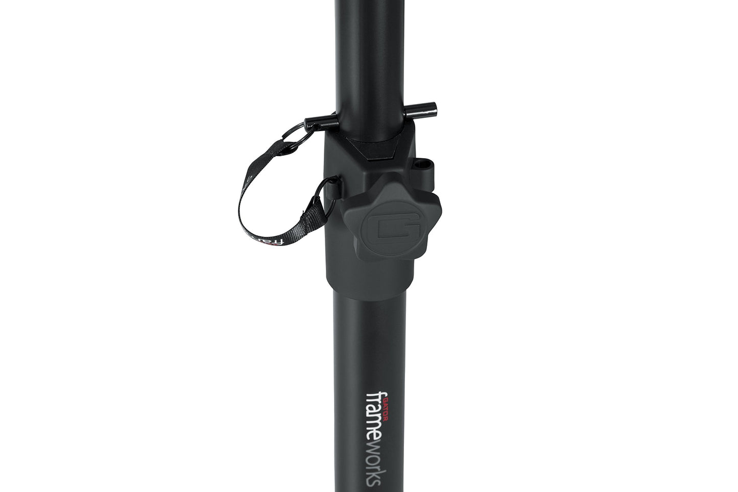 Gator Frameworks Studio Monitor Stands with Adjustable Height and Locking Saftey Pin; Pair (GFW-SPK-SM50)