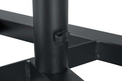 Gator Frameworks Studio Monitor Stands with Adjustable Height and Locking Saftey Pin; Pair (GFW-SPK-SM50)