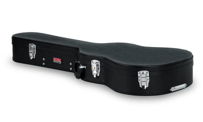 Gator Cases Hard-Shell Wood Case for 3/4 Size Acoustic Guitars; (GWE-ACOU-3/4)