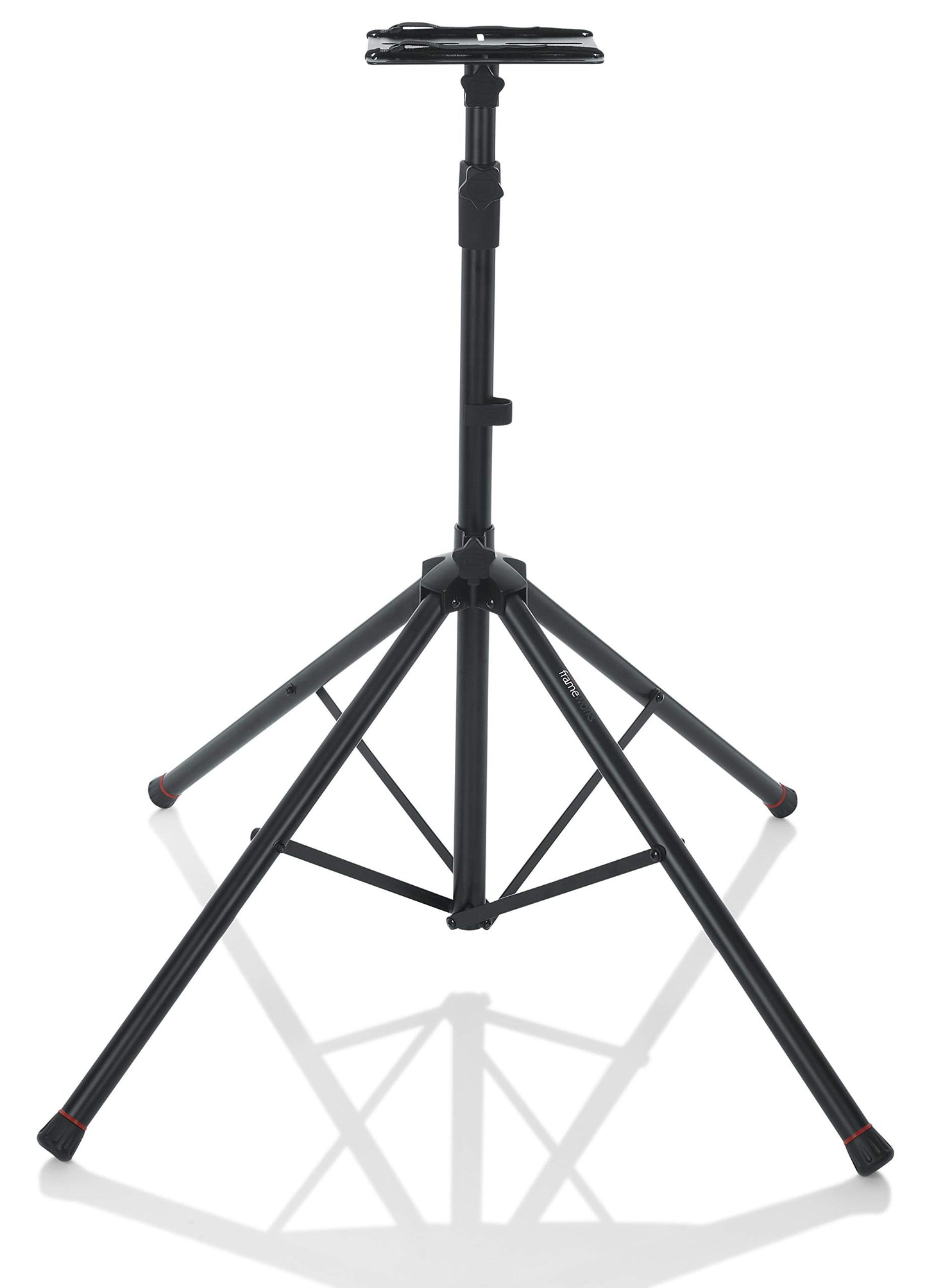 Gator Frameworks Deluxe Quad-Pod Lighting Stand with Automatic Lift; Fits Moving Head Lights up to 250 Class (GFW-LIGHTMH250-25)
