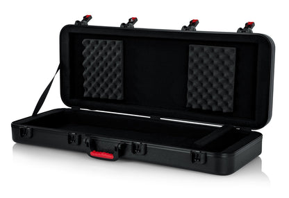 Gator Cases Molded Flight Case for 49-Note Keyboards with TSA Approved Locking Latches and Recessed Wheels; (GTSA-KEY49)