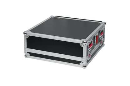 Gator Cases G-TOUR ATA Style Road Case - Custom Fit for Allen and Heath QU24 Mixer with Dog House and Heavy Duty 4" Casters; (G-TOURQU24)
