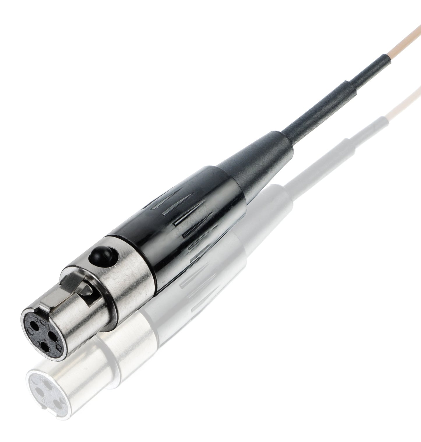 Countryman E6OW6L2SV Springy E6 Omnidirectional Earset with 2-mm Cable for Samson Transmitters (Light Beige)