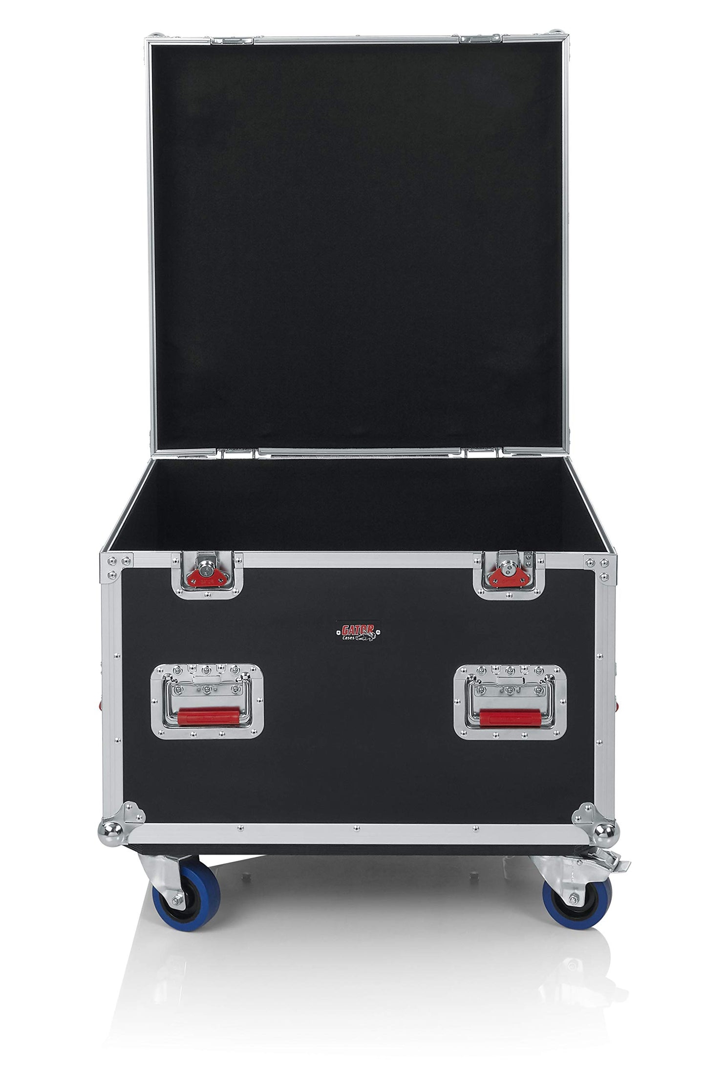 Gator Cases G-TOUR Series Equipment Storage Case / Cable Trunk with Heavy Duty Casters, Truck Pack Size; 30" x 30" x 27" (G-TOURTRK3030HS)