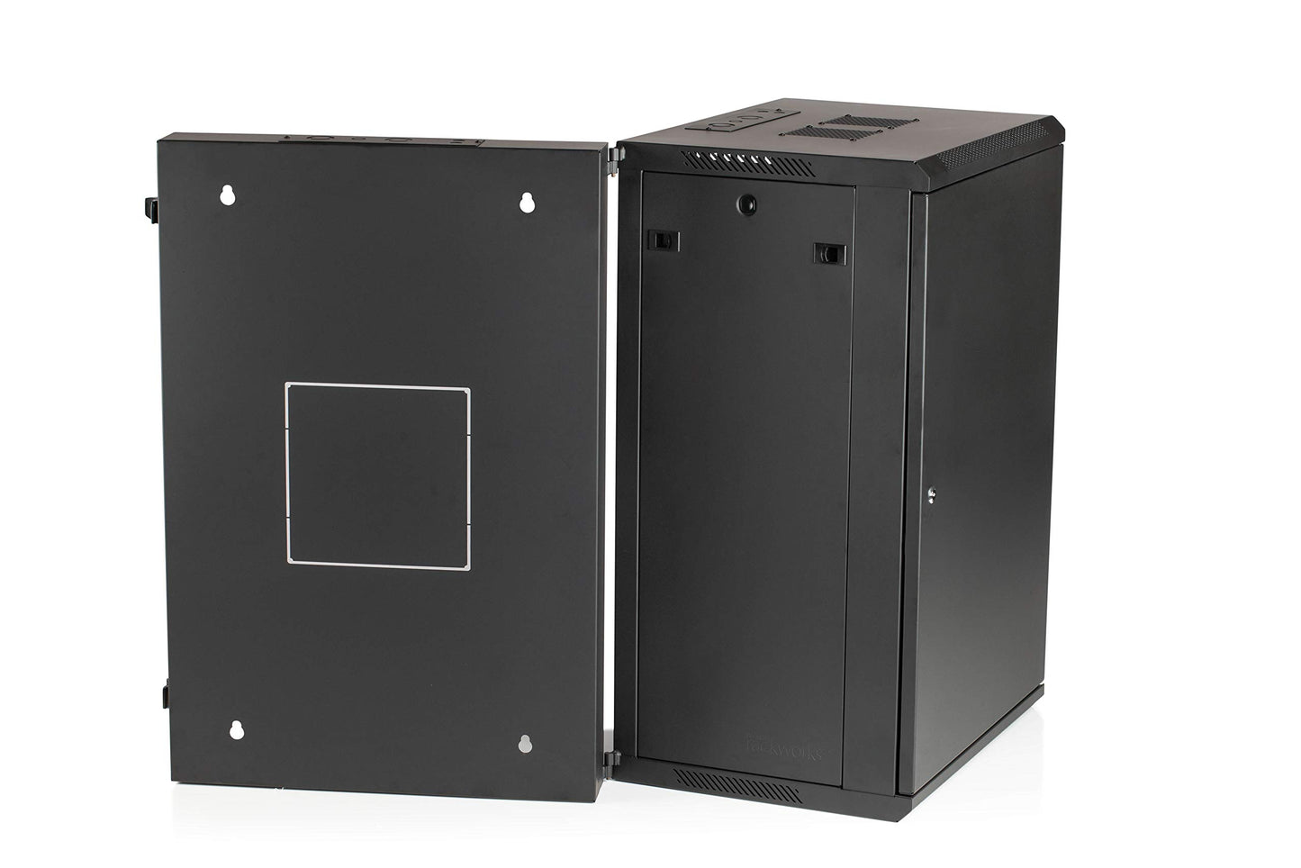 Gator Rackworks Sectional Wall Rack with Steel Door; 18U with 21" Rackable Depth (GRW2018508)