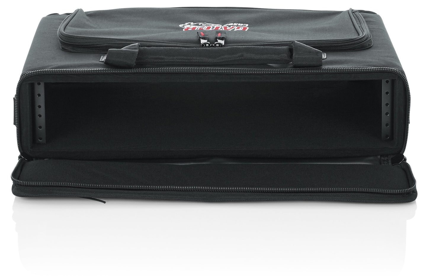 Gator Cases Portable 2U Rack Bag with 14" Rackable Depth; (GRB-2U)