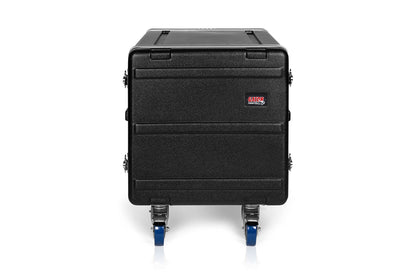 Gator Cases Lightweight ATA Molded Console Rack Case with Heavy Duty Casters; 21" Rackable Depth, 10U (GRC-BASE-10)