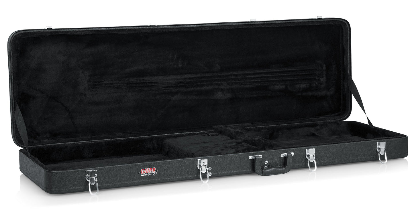 Gator Cases Hard-Shell Wood Case for Thunderbird Bass Guitars (GWE-TBIRD-BASS)