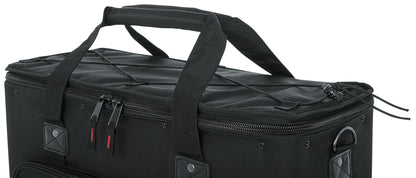 Gator Cases Portable 2U Rack Bag with 14" Rackable Depth; (GRB-2U)