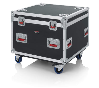 Gator Cases G-TOUR Series Equipment Storage Case / Cable Trunk with Heavy Duty Casters, Truck Pack Size; 30" x 22" x 22" (G-TOURTRK3022HS)