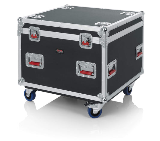 Gator Cases G-TOUR Series Equipment Storage Case / Cable Trunk with Heavy Duty Casters, Truck Pack Size; 30" x 22" x 22" (G-TOURTRK3022HS)