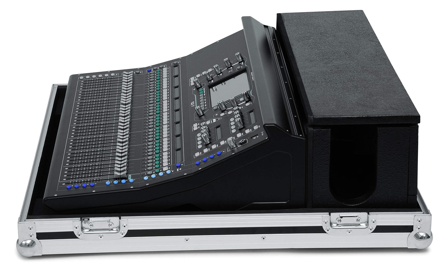 Gator Cases G-TOUR ATA Style Road Case Custom Fit for Allen & Heath SQ7 Mixer with Heavy Duty Hardware & 4" Casters (GTOURAHSQ7)