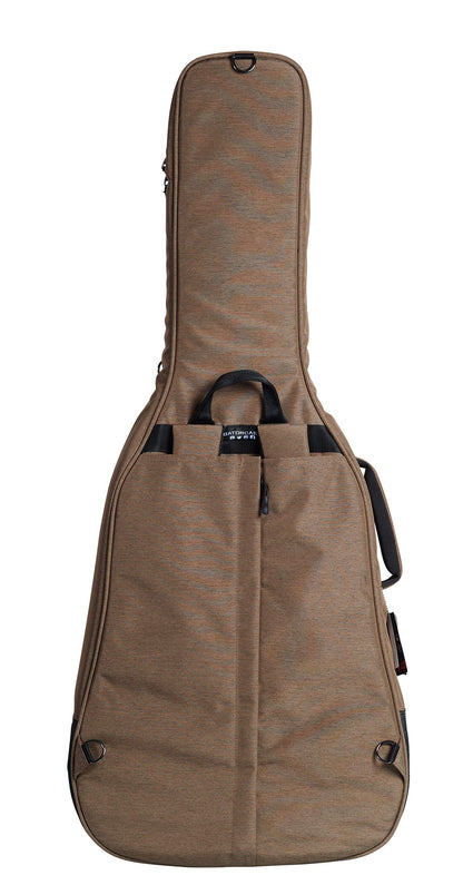 Gator Cases Transit Series Acoustic Guitar Gig Bag; Tan Exterior (GT-ACOUSTIC-TAN)