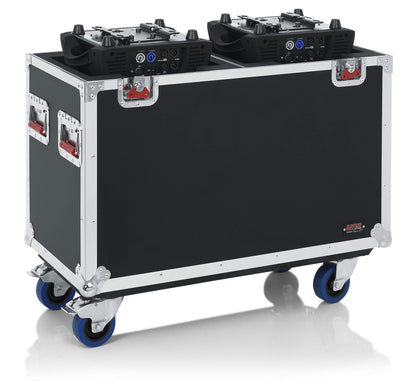 Gator Cases G-TOUR ATA Style Road Case for Two 250 Class Moving Head Style Lights (GTOURMH250)