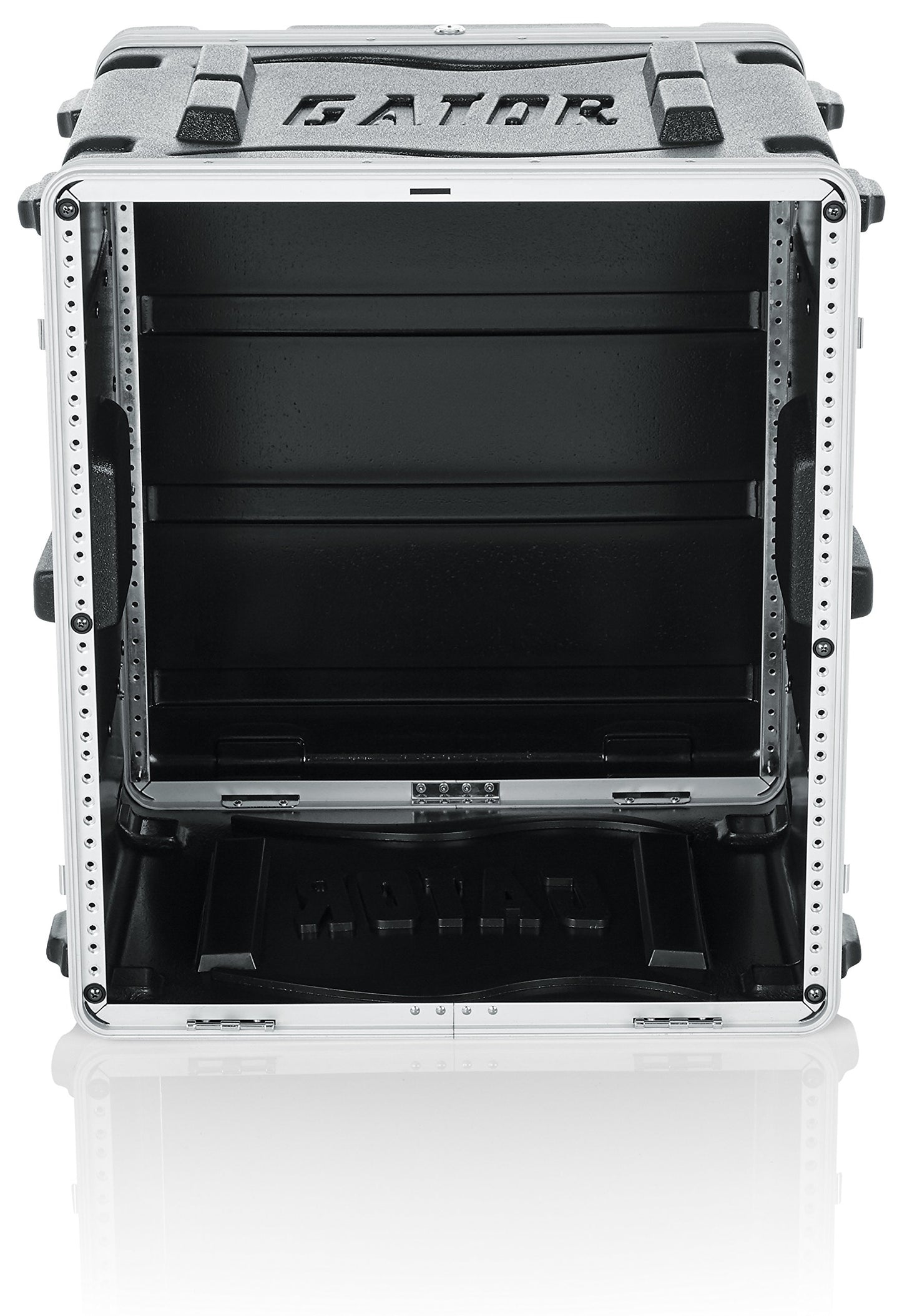 Gator Cases Lightweight Molded 12U Rack Case with Heavy Duty Latches; Standard 19.25" depth, 12U (GR-12L)