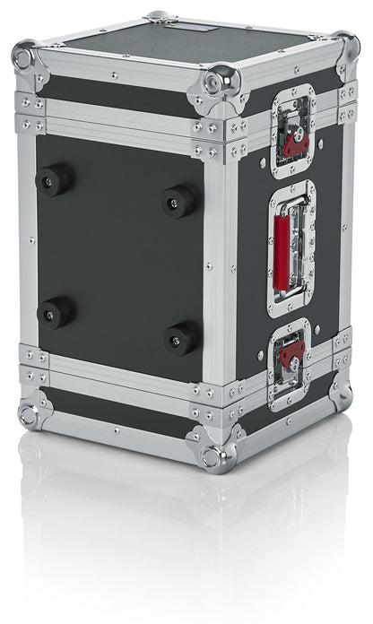 Gator Cases G-TOUR Series ATA Road Style Half Rack Case; 8" Rackable Depth, 6U Size (G-TOUR 6UHR)