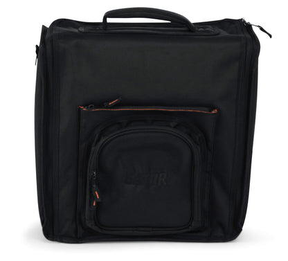 Gator Cases Club Series DJ Carry Bag with Bright Orange Interior; Designed to fit Rane Twelve Turntables (GCLUBRN12)