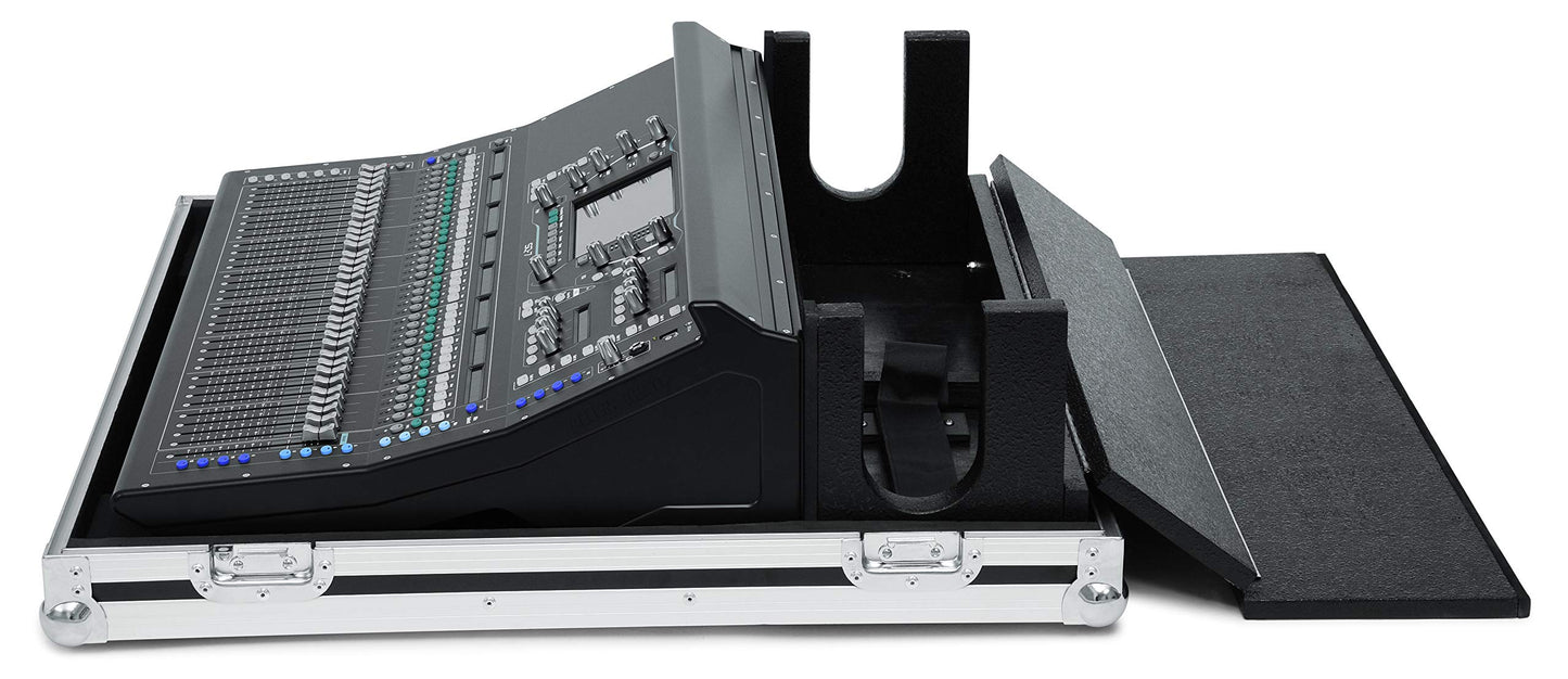 Gator Cases G-TOUR ATA Style Road Case Custom Fit for Allen & Heath SQ7 Mixer with Heavy Duty Hardware & 4" Casters (GTOURAHSQ7)