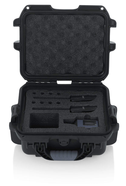 Gator Cases Titan Series Water Proof Case for Wireless Mic Systems; Fits Sennheiser EW ENG (GU-MIC-SENNEW-1)