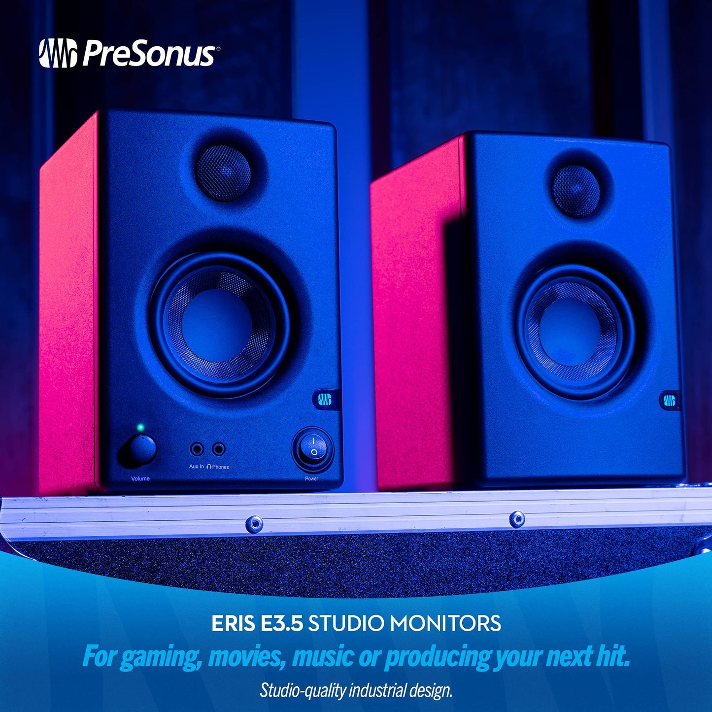 PreSonus Eris E3.5-3.5" Near Field Studio Monitor (Pair)