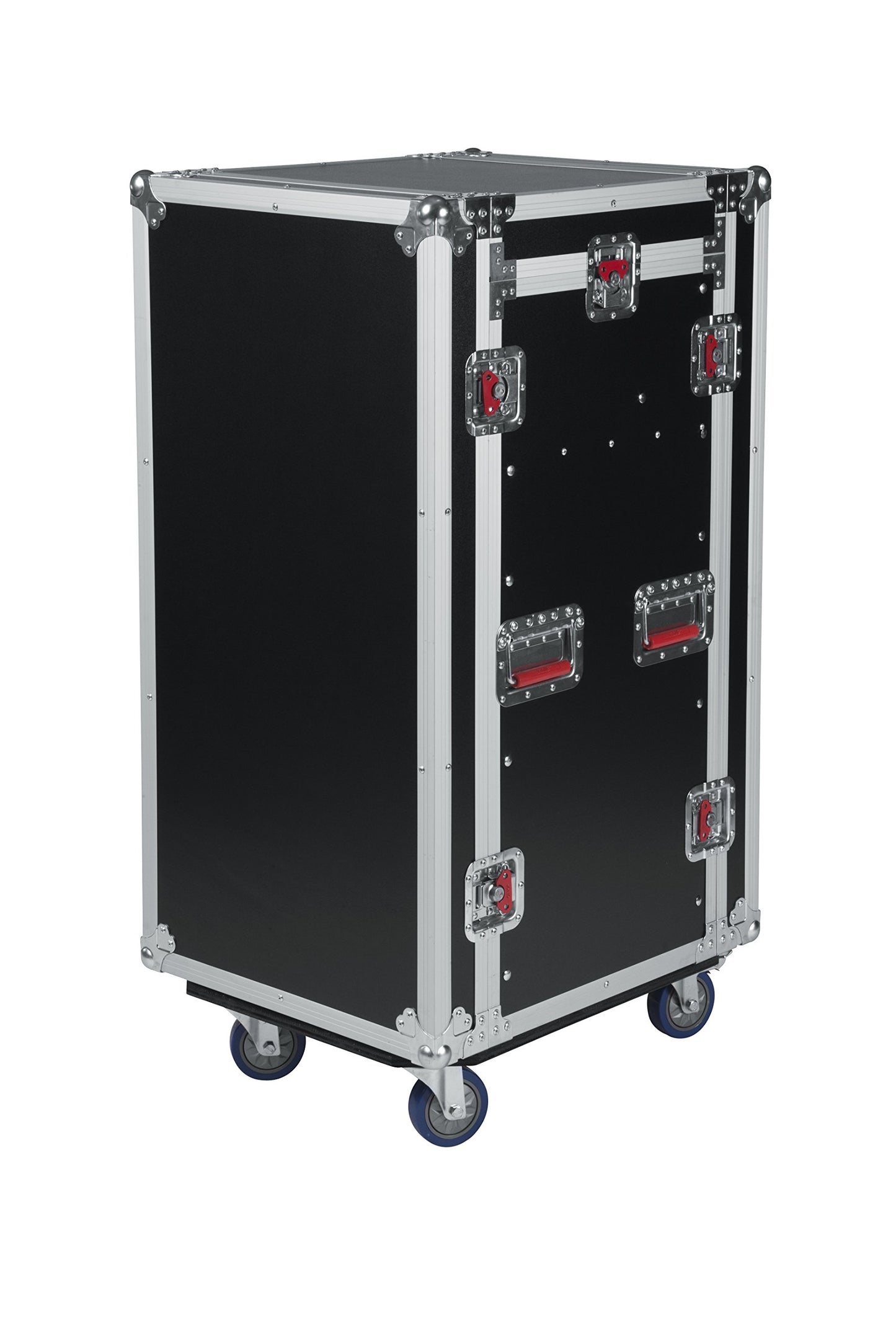 Gator Cases G-TOUR Audio Road Rack with Heavy-Duty Wheels and Tour Grade Hardware; 10U Pop Up Rack Top, and 16U Lower Rack (G-TOUR 10X16 PU)