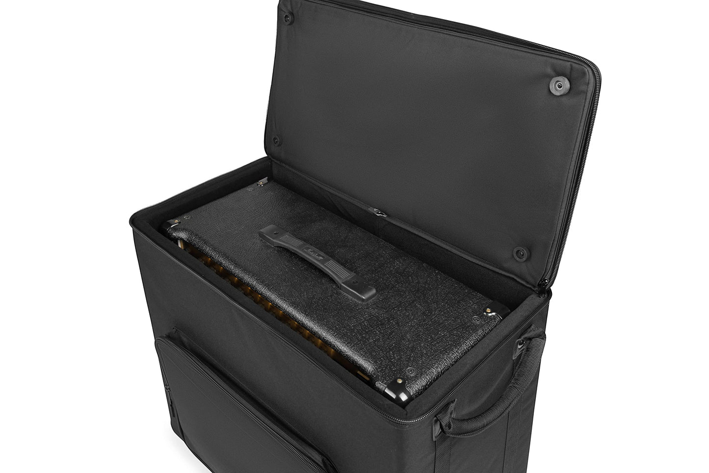 Gator Cases Lightweight Guitar Amplifier Case with Pull Handle and Wheels; Fits 1x12 Combo Amps (G-112A)