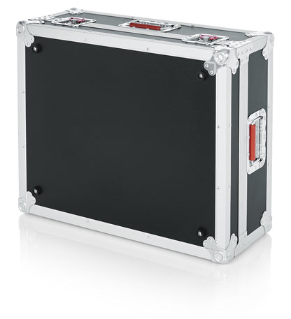 Gator Cases ATA Style Mixer Road Case with Fully Adjustable Interior and Stackable Ball Corners; 20" x 25" x 8" (G-TOUR 20X25)