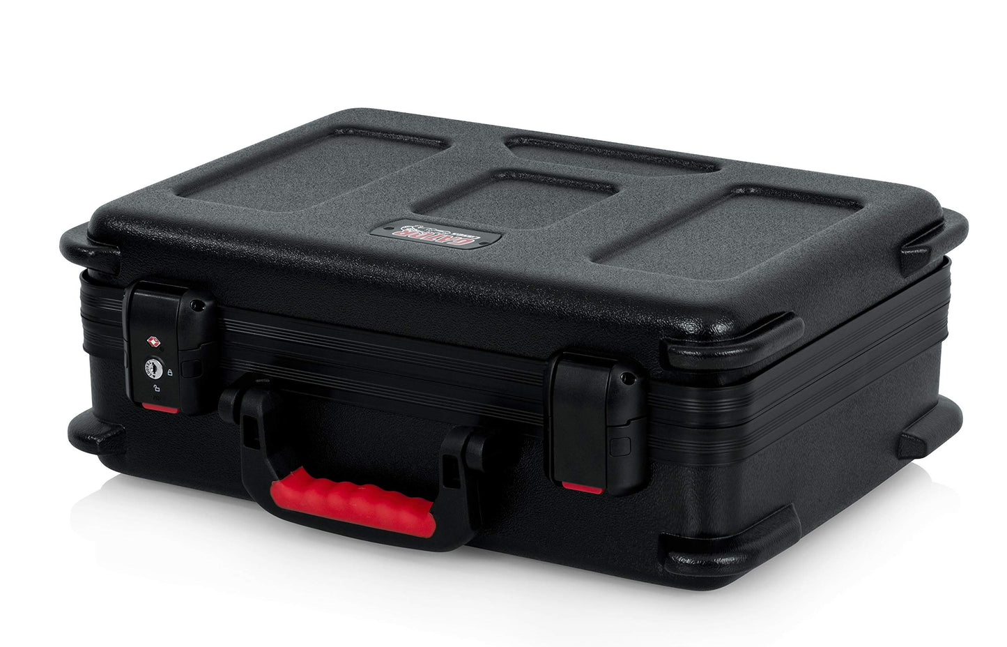 Gator Cases Molded Flight Case for Utility Equipment up to 11"x16"x5" with Diced Foam Interior and TSA Approved Locking Latch; (GTSA-UTLDF111605)