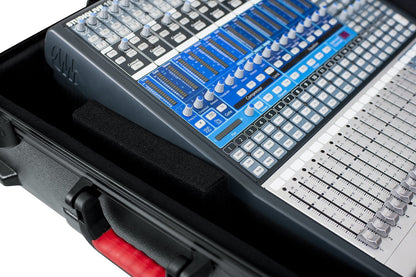 Gator Cases Molded Flight Case for Mixers up to 22" x 25" x 8" with TSA Approved Locking Latch; (GTSA-MIX222508)