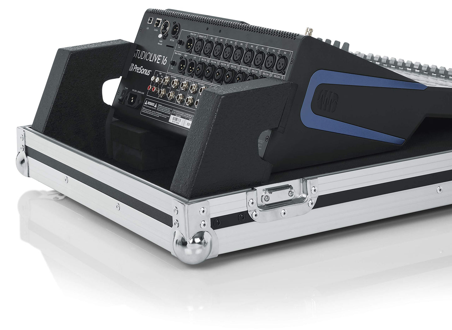 Gator Cases G-Tour ATA Style Road Case-Custom Fit for The Presonus SL16 Mixer with Heavy Duty Hardware (G-TOURPRESL16NDH) Other, Black