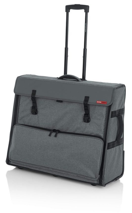Gator Cases Creative Pro Series Nylon Carry Tote Bag for Apple 27" iMac Desktop Computer with Pull Handle and Wheels (G-CPR-IM27W)