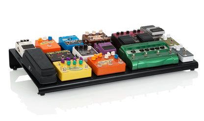 Gator Cases Aluminum Guitar Pedal Board with Carry Bag; Extra Large: 32" x 17" | Stealth Black (GPB-XBAK-1)