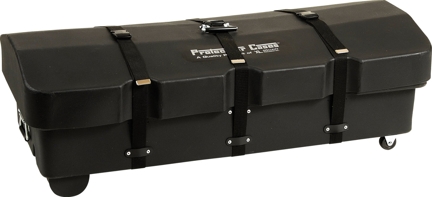Gator Cases Protechtor Series Classic Drum Hardware Accessory Case with (2) Wheels; 45"x19"x12" (GP-PC300)