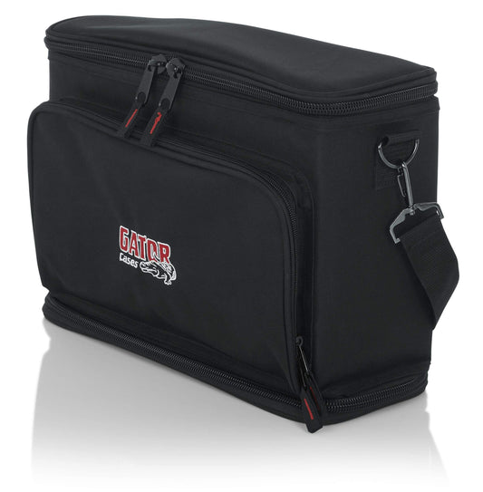 Gator Cases Padded Carry Bag to Hold Shure BLX Style Wireless System with (2) Microphones and (2) Body Packs (GM-DUALW)
