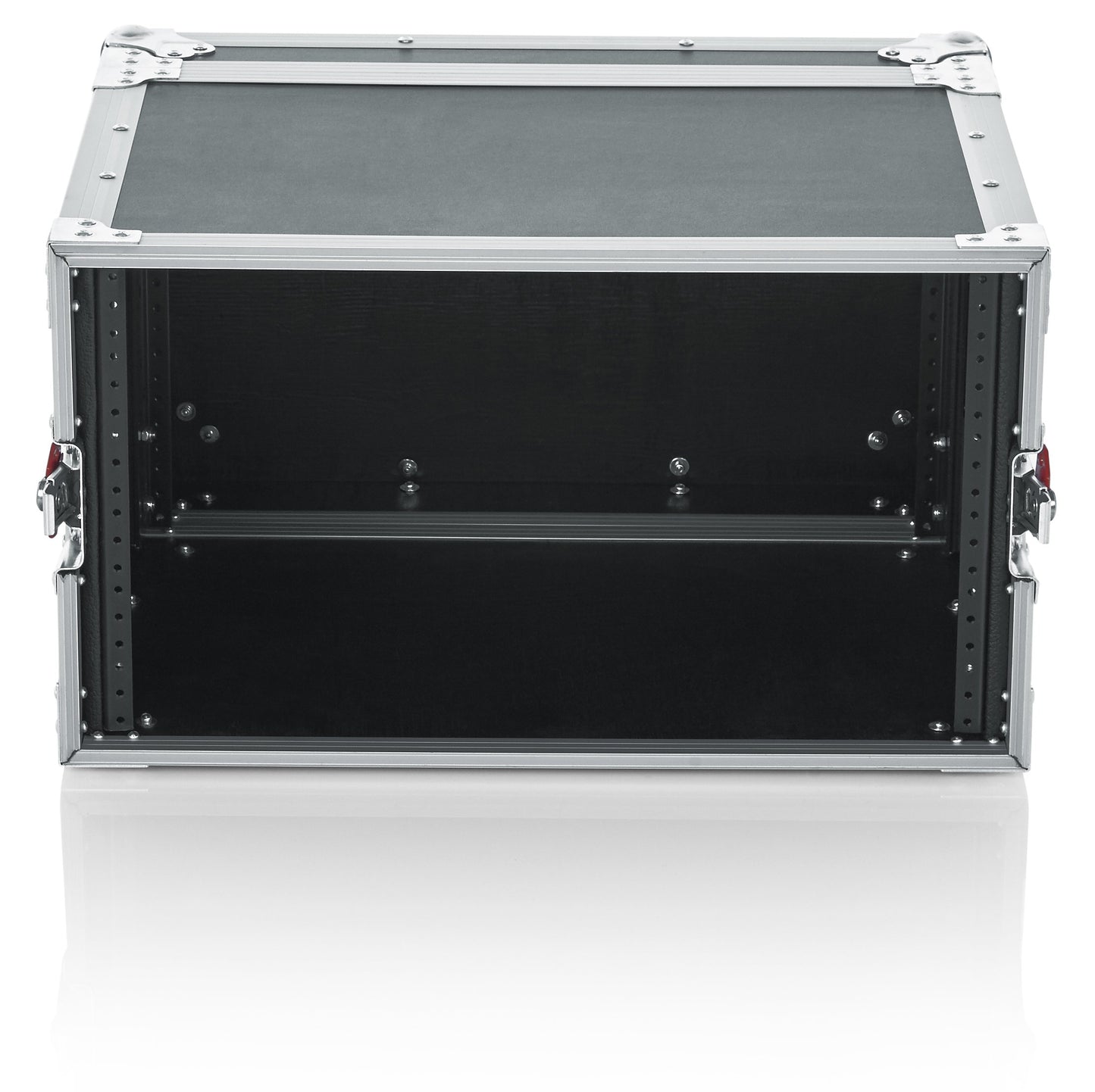 Gator cases G-TOUR Shallow Audio Road Rack with Heavy-Duty Tour Grade Hardware; 15" Rackable Depth, 6U (G-TOUR EFX6U)