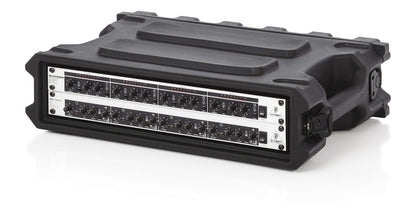 Gator Cases Pro Series Rotationally Molded 2U Rack Case with Shallow 13" Depth; Made in USA (G-PRO-2U-13)